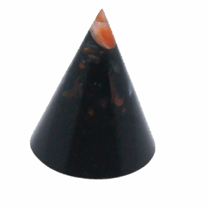Cone with Carnelian and 25+ gemstones – symbol of vitality, creativity and courage