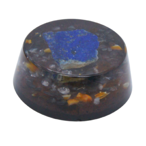 Rondo Special – Lapis Lazuli, Gele Amber, Hematiet & Bergkristal