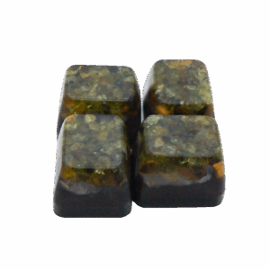 Bloxy - Peridot, Tiger’s Eye and Golden Rutile