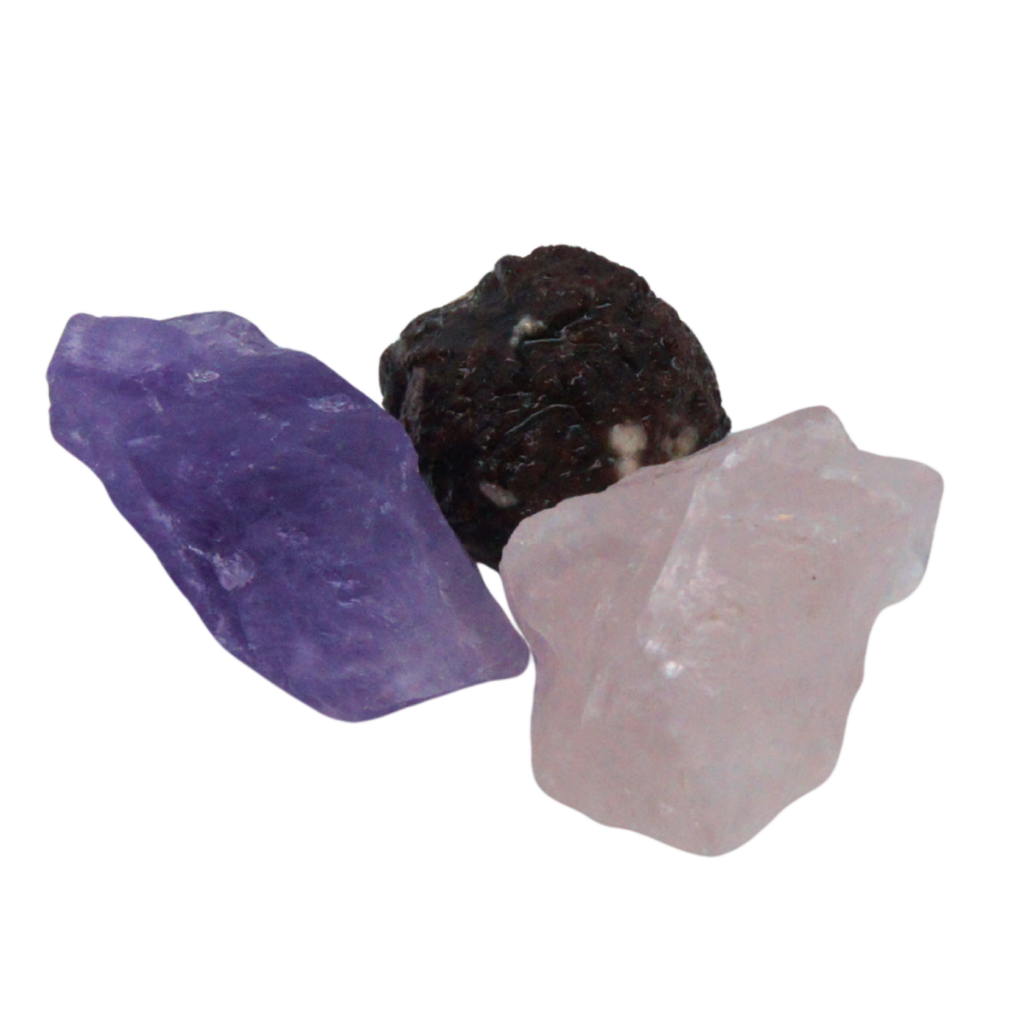 Rose Quartz, Garnet and Amethyst – crystals for the energy of February